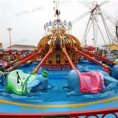 Каковы процедуры технического обслуживания аттракциона «Дамбо»?